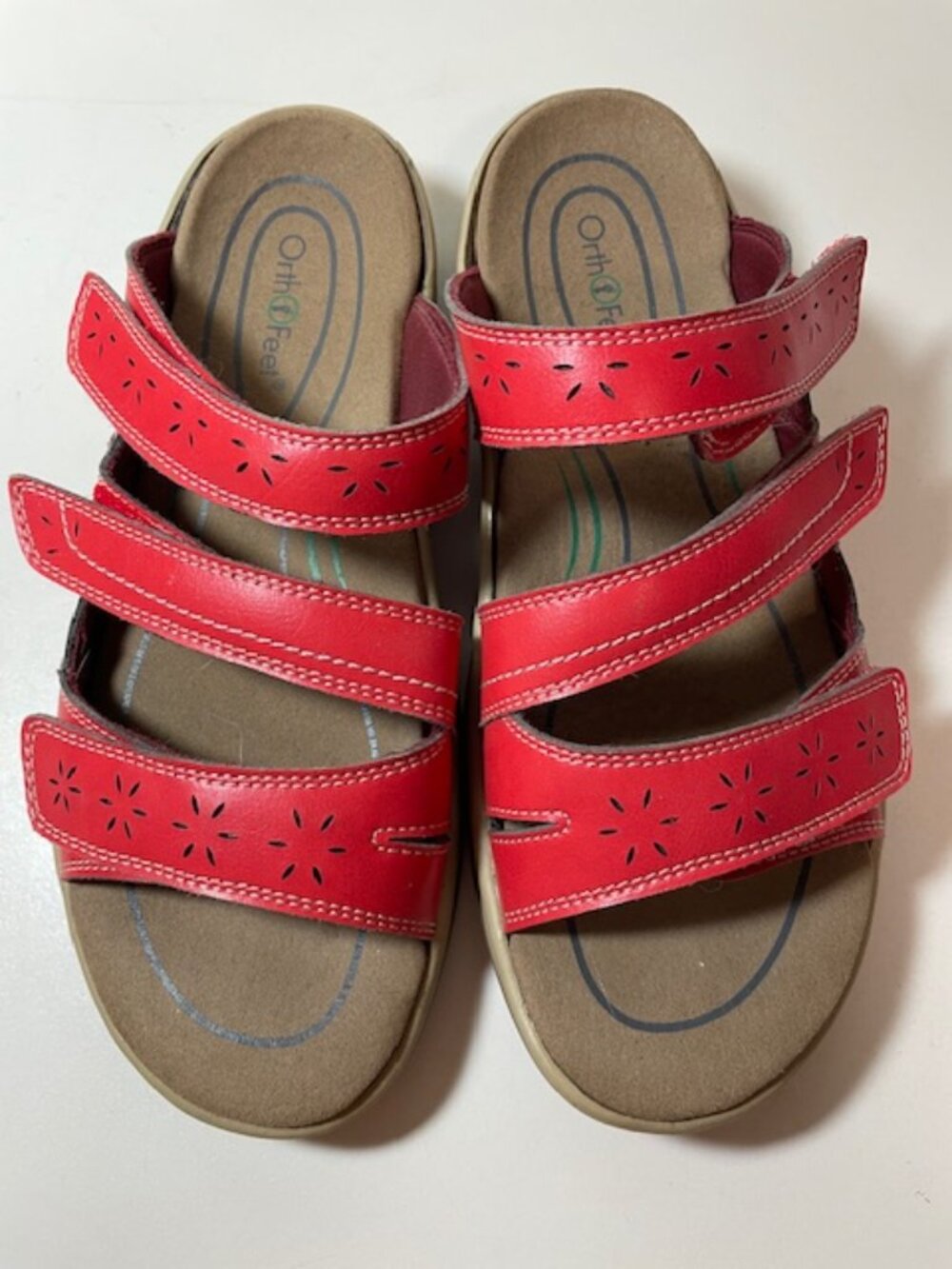 Orthofeet Womens Sandals 8W